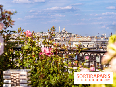 Le bar en Rooftop du Peninsula en photo