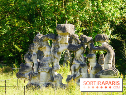 Le jardin de sculptures de la Dhyus, un lieu insolite en Île-de-France