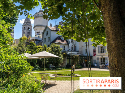 Le Café Renoir au sein du Jardin Renoir du Musée Montmartre 2022