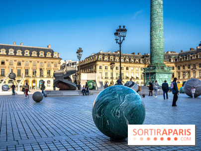 Paris+ Art Basel plage Vendôme - Alicja Kwade - Au cours des Mondes