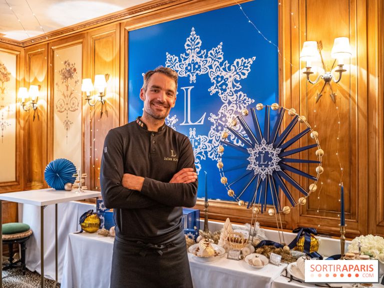 Bûche de Noël Ladurée 2022 - Julien Alvarez