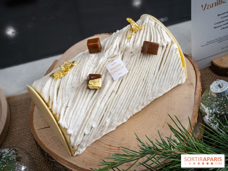 Bûches de Noël Philippe Conticini 2022 - bûche vanille