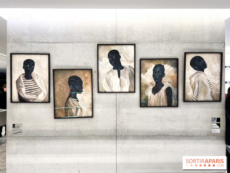 Exposition Elladj Lincy Deloumeaux chez Saint Laurent Rive Droite