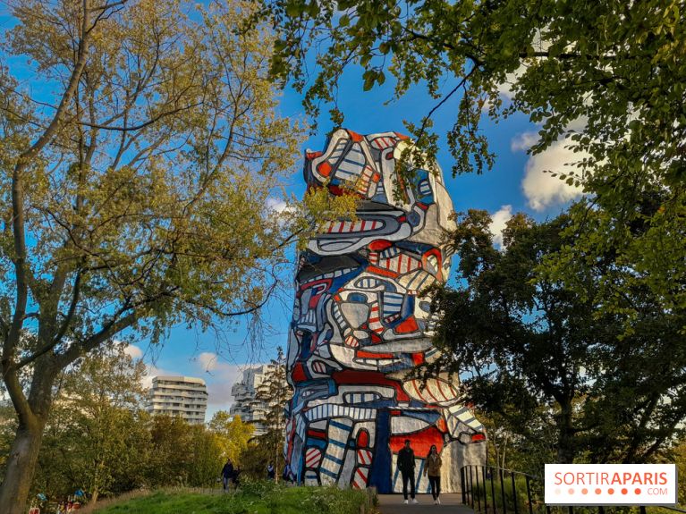Issy - parc de l'île Saint Germain et Tour aux figures 