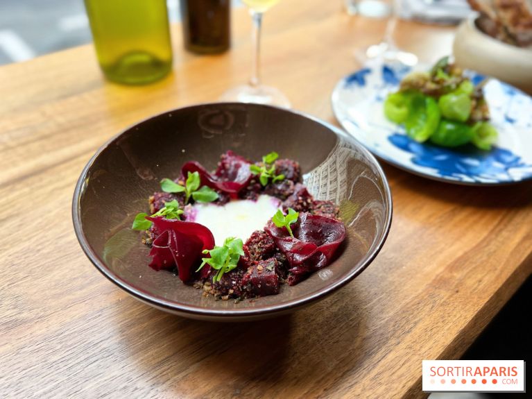 Restaurant Nellu - Betteraves rôties fumées au foin