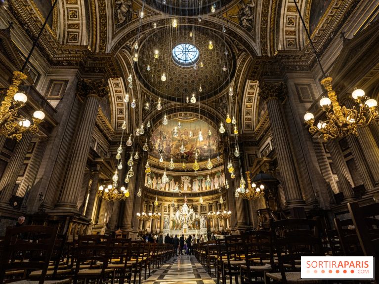 Larmes de Joie, l'installation monumentale de Benoît Dutour dans l'Eglise de la Madeleine 