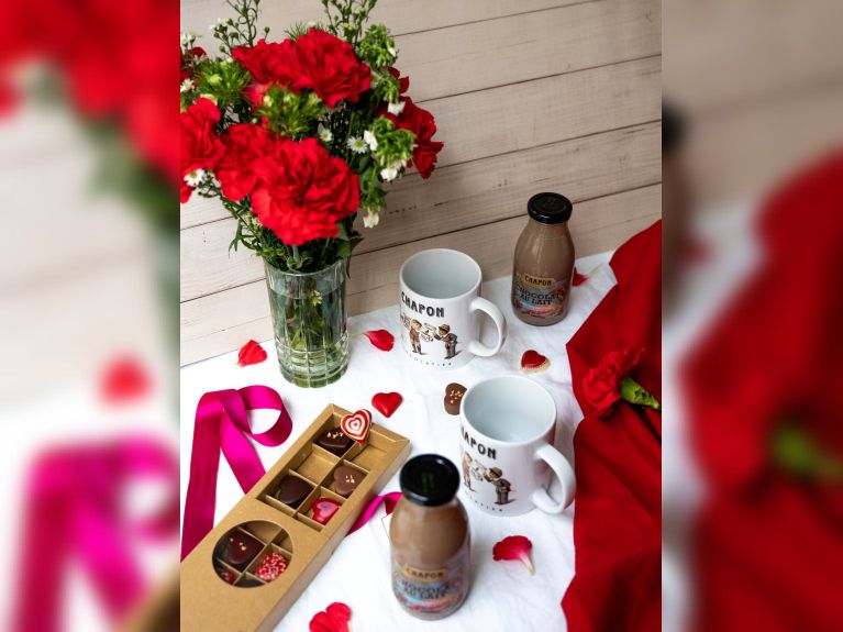 Saint-Valentin 2023 - Coffret petit-déjeuner - chocolat Chapon