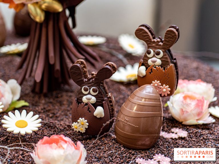 Chocolats de Pâques 2023 à la Maison du Chocolat - Fleurs de Pâques
