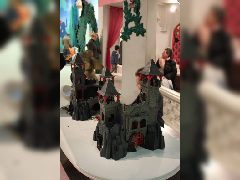 château garçon donjon,playmobil funpark