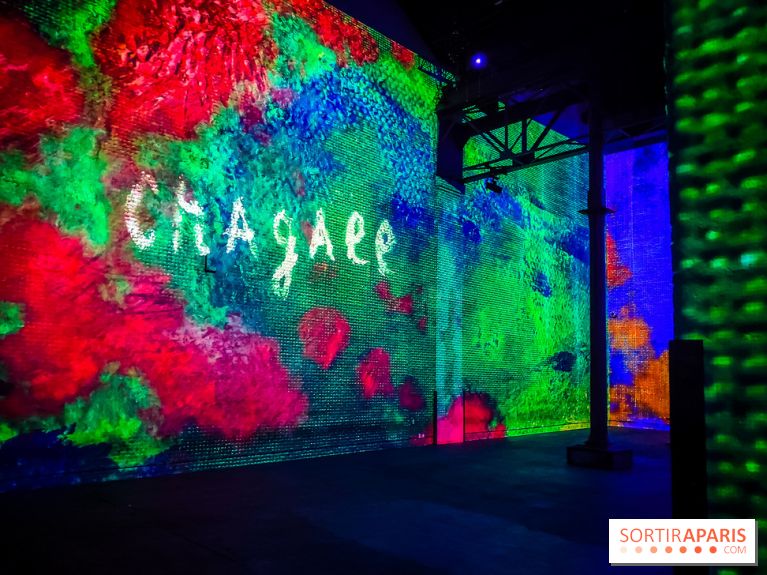 Chagall, Paris-New York, l'exposition immersive inédite de l'Atelier des Lumières - photos - IMG20230216101114