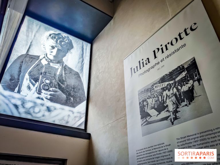 Julia Pirotte, photographe et résistante : l'exposition hommage du Mémorial de la Shoah - nos photos - IMG20230306130132