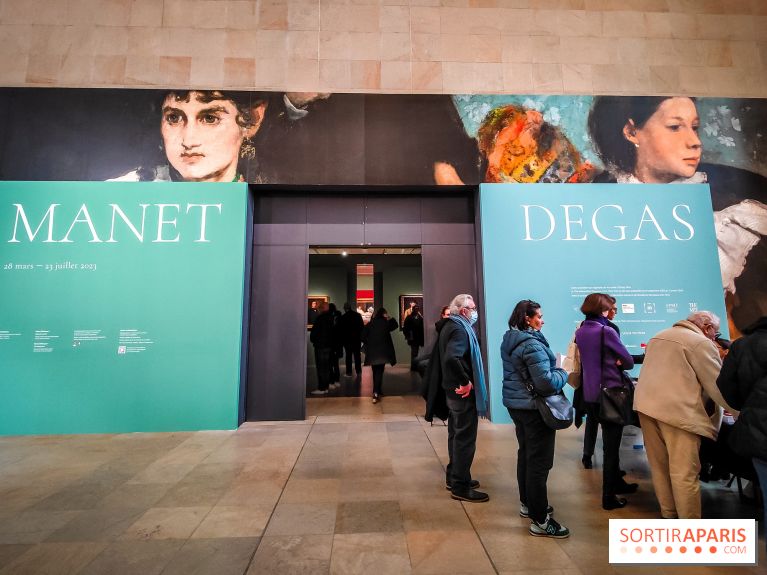 Manet / Degas : nos photos de l'exposition en miroir à découvrir au Musée d'Orsay  - IMG20230327145050