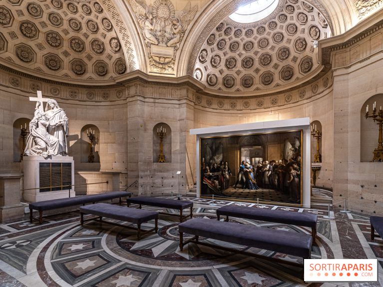 Exposition à La Chapelle Expiatoire : Le seul homme de la famille, la duchesse et le duc d'Angoulême -  A7C1086