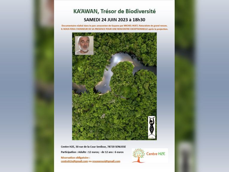 Le Festival inaugural des Jardins de Garneliance  - Affiche Ka'Awan, 24 juin 2023