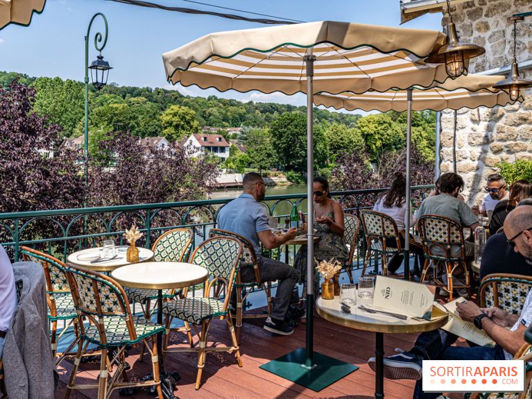 Le Nid, le restaurant-terrasse sur berge à l'Isle-Adam - terrasse