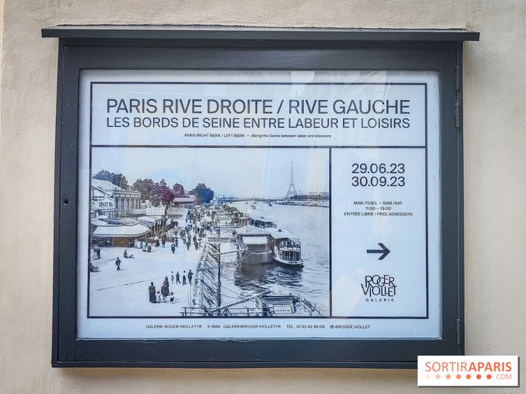 Paris Rive droite / Rive gauche : l'exposition photo autour de la Seine à la galerie Roger-Viollet  - IMG20230629101111