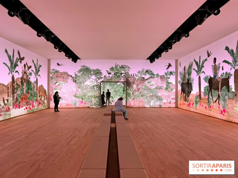 Le décor du Défilé Haute couture Dior FW 2023-2024 au Musée Rodin