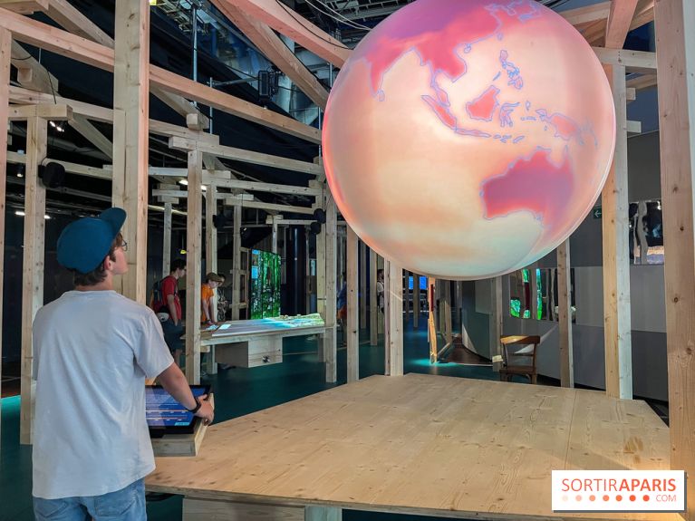 Urgence climatique, l'exposition permanente de la Cité des Sciences