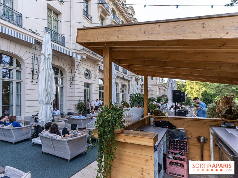 Garden barbecue au Trianon Palace à Versailles