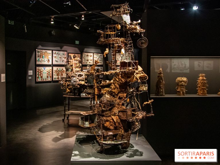 Exposition Aux Frontières de l'Art Brut à la Halle Saint-Pierre