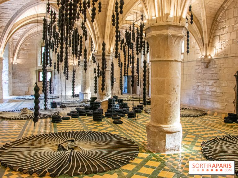 Exposition Entre Les Murs de Tanja Smeets et Karin van Dam Abbaye de Maubuisson