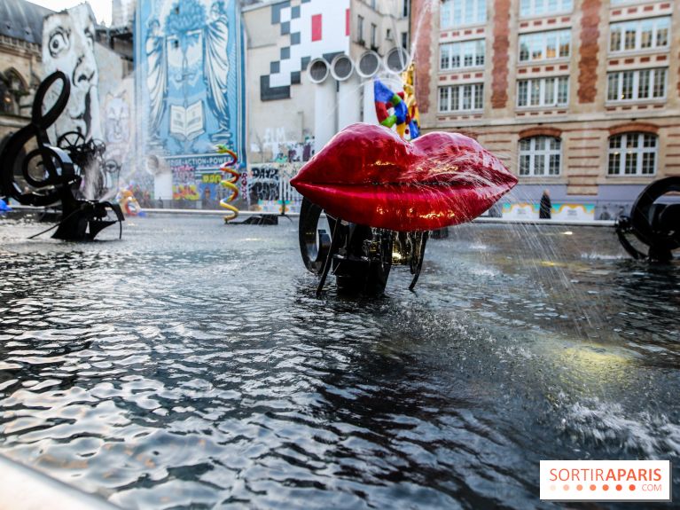 La Fontaine Stravinsky restaurée à Paris, nos photos