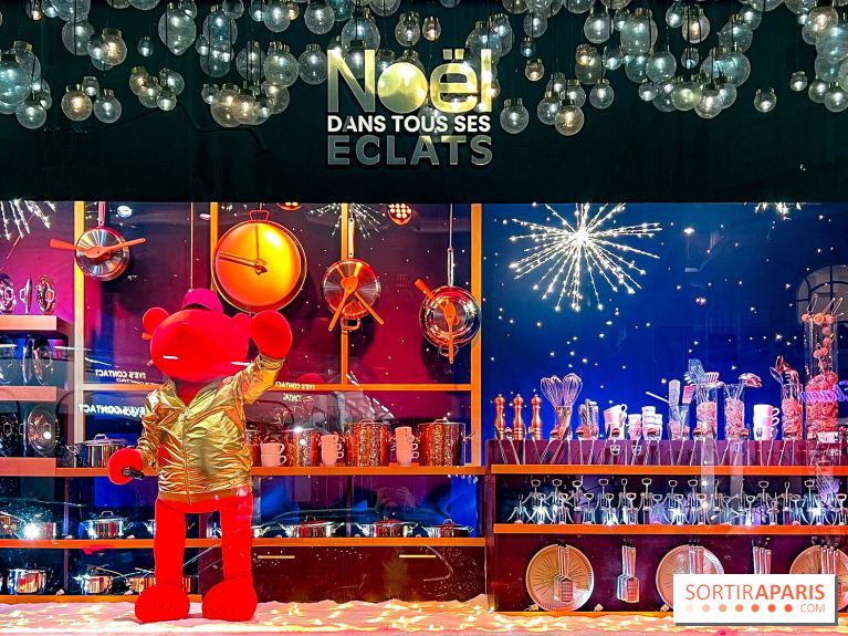 Les vitrines et décors de Noël 2023 du Bon Marché Rive Gauche