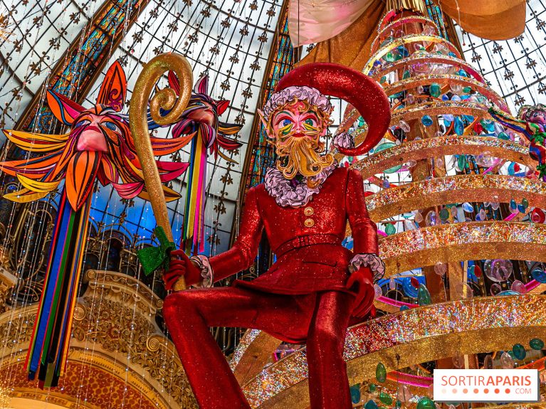 Le sapin de Noël des Galeries Lafayette Haussmann 2023 -  A7C7569