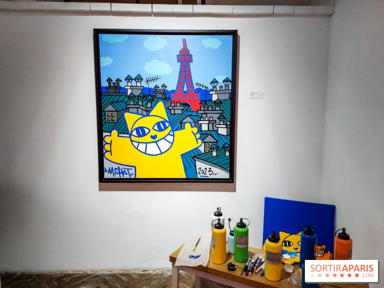 M. Chat fête ses 25 ans, nos photos de l'expo à Paris - 20231130 151603
