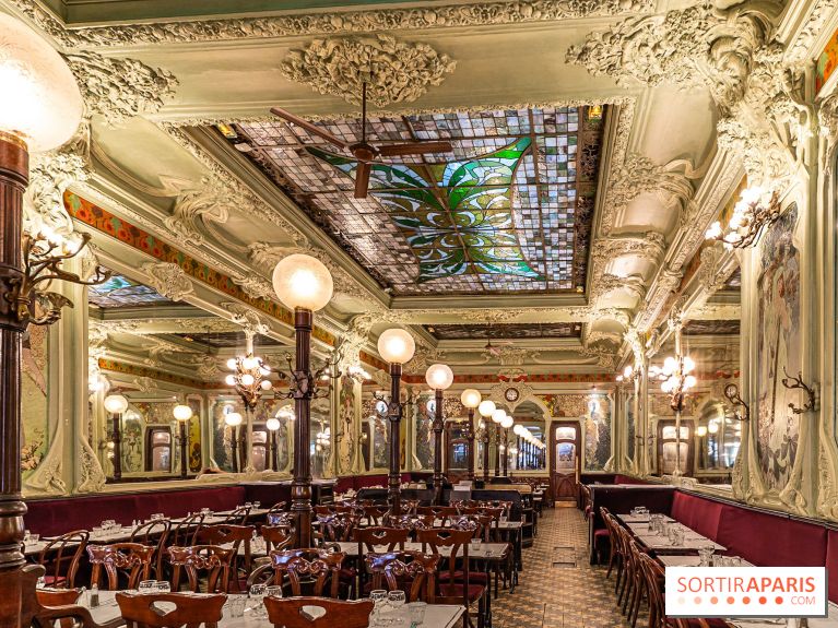 Le Bouillon Julien, la brasserie au sublime décor art nouveau, son menu et ses plats