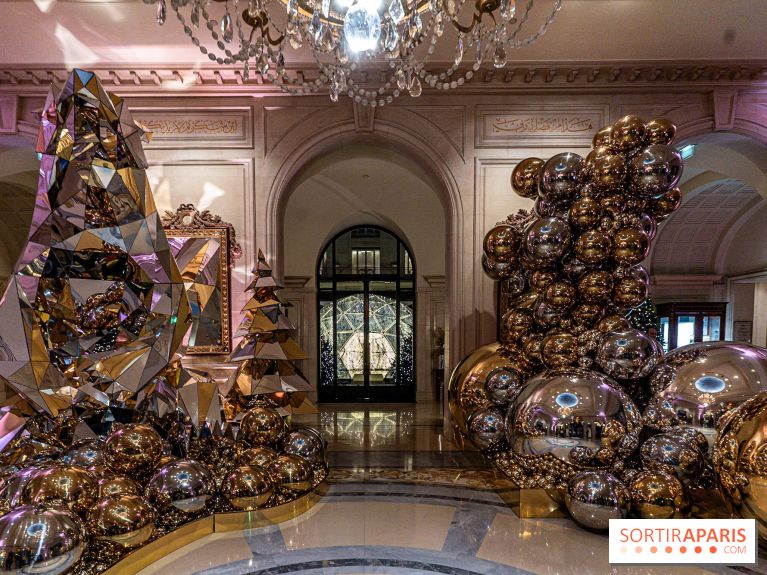 Le Four Seasons George V et ses décorations de fêtes -  A7C9934