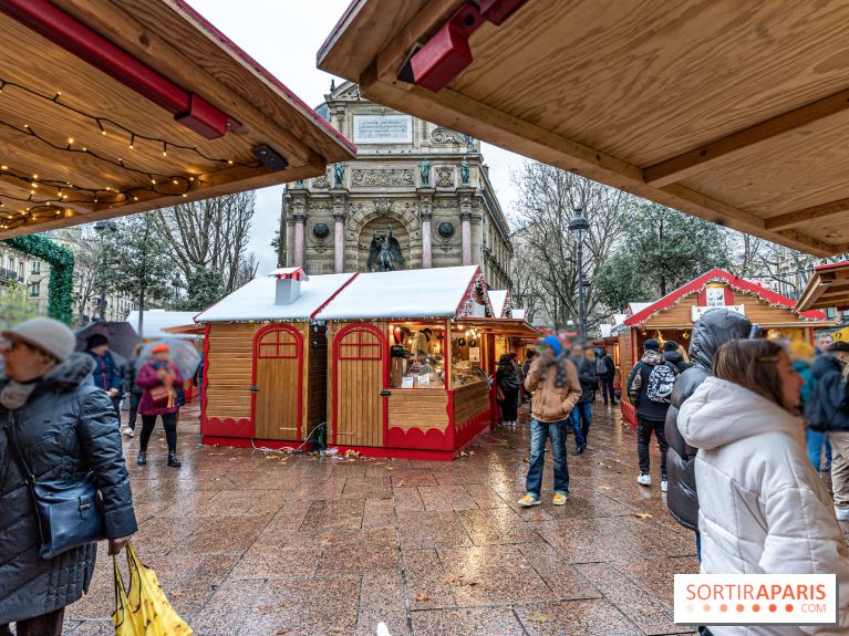 Le Marché de Noël de Saint-Michel à Paris