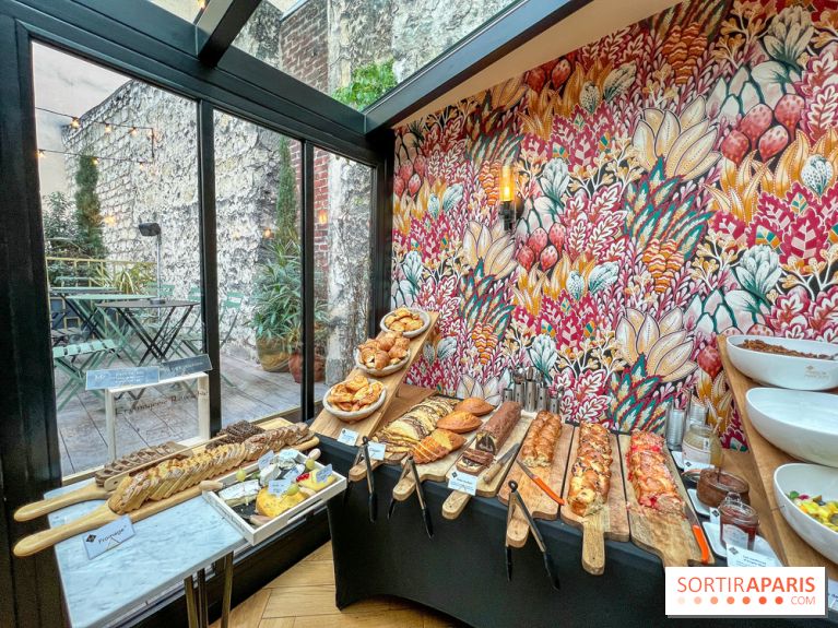 Brunch de la Maison Marques à Asnières sur Seine - Buffet