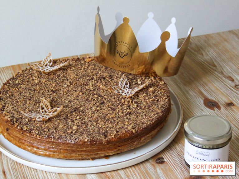 La Galette Citron et Noisette de Matthieu Carlin pour l'Hôtel de Crillon