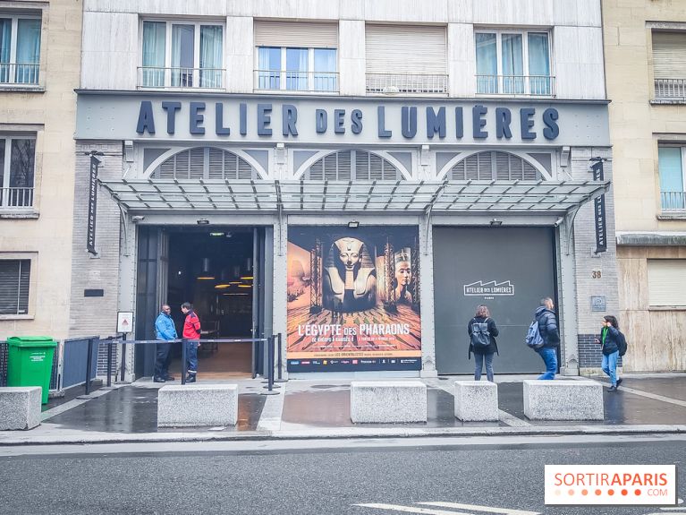 L'Egypte des Pharaons, de Khéops à Ramsès II : l'exposition immersive de l'Atelier des Lumières - IMG20240208090333