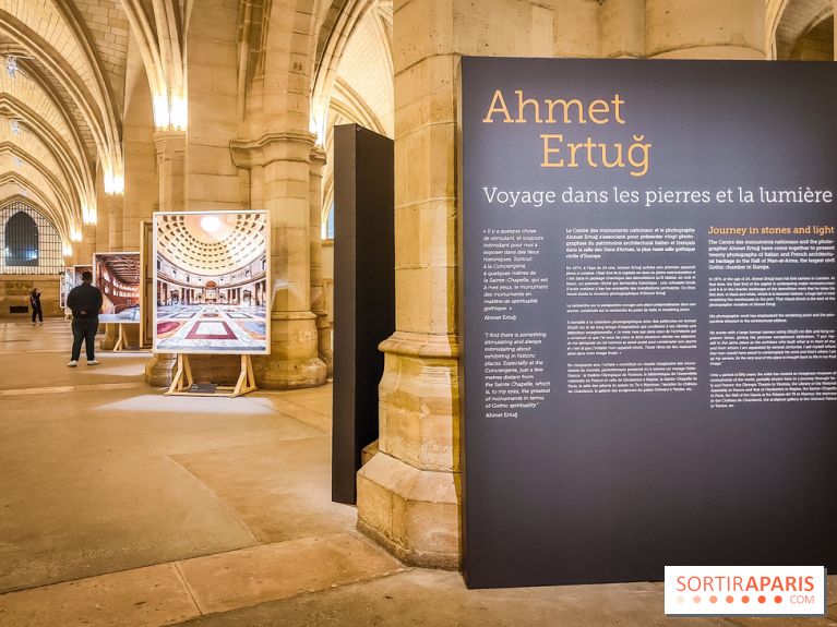 Voyage dans les pierres et la lumière, l'exposition à la Conciergerie.