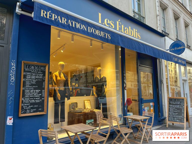 Les Établis, café et service de réparation d'objets