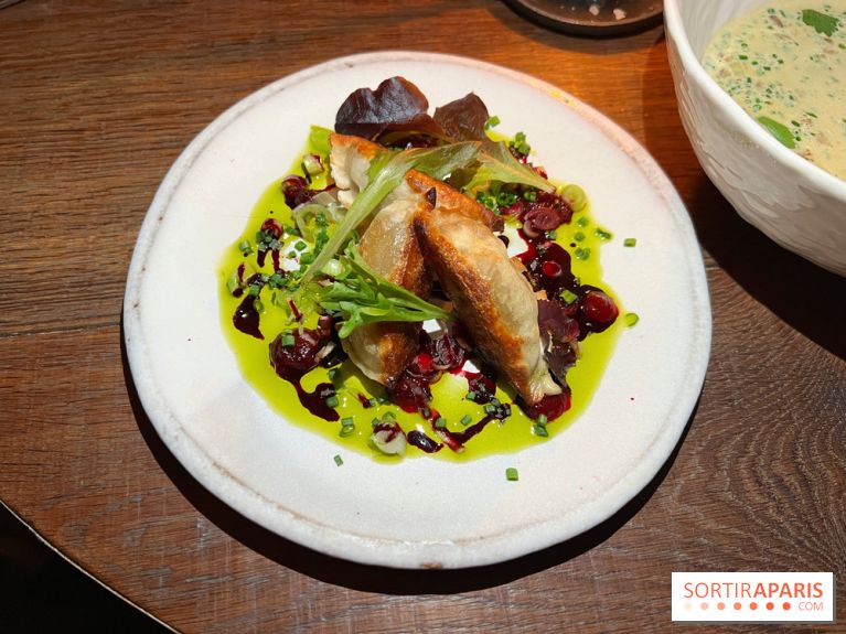 L'Office - Ravioles de bœuf, betterave