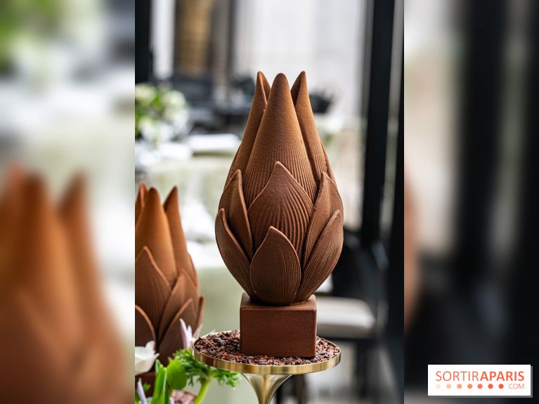 L'oeuf de Pâques fleur du George V Paris par Michael Bartocetti 2024