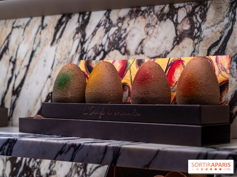Chocolats de Pâques en équilibre chez Alléno & Rivoire 2024