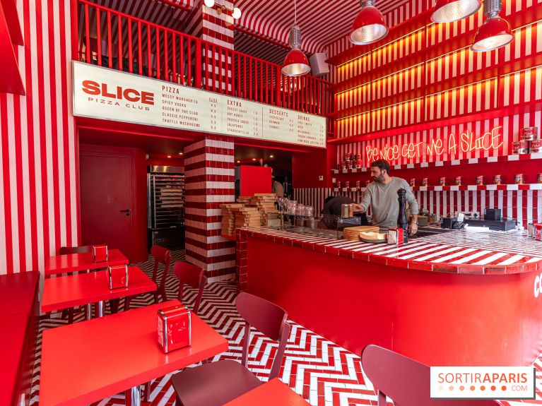 Slice Pizza Club, la pizzeria aux parts XXL à Paris