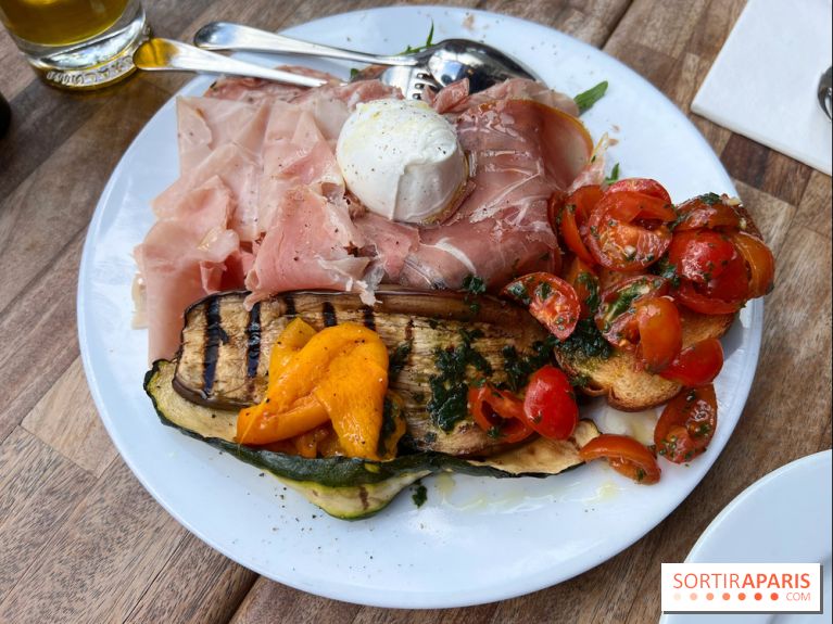 Les Vitelloni - Légumes grillés, jambon, mozzarella