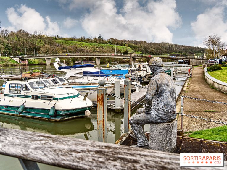 Saint-Mammès, le charmant village de mariniers de Seine-et-Marne - 77 - les photos