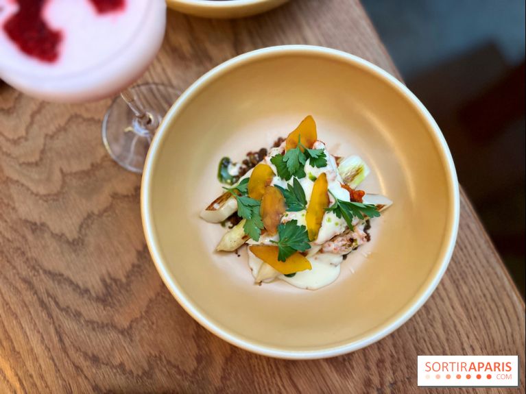 ChoCho - Asperge, kimchi, poutargue