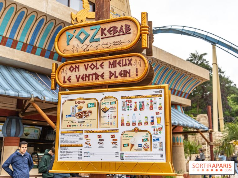 Parc Astérix : inauguration de la Tour Numérobis avec Jamel Debbouze  -  Poz kebab
