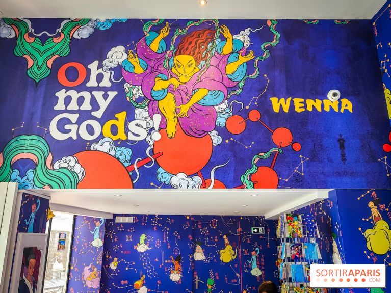 Oh my Gods, l'exposition de Wenna qui nous plonge dans des mondes merveilleux au musée en Herbe - IMG20240605113104