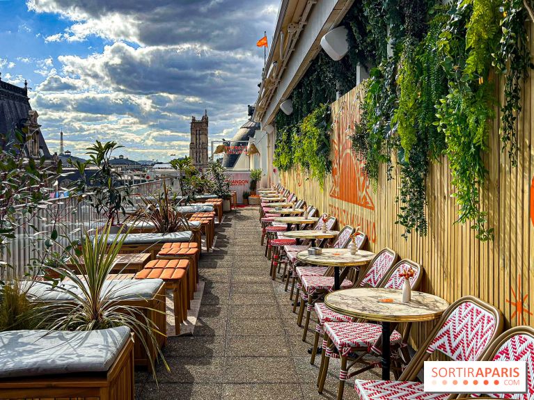 Terraza Mikuna, bar à tapas sud-américain sur la terrasse rooftop du BHV Marais - image00004