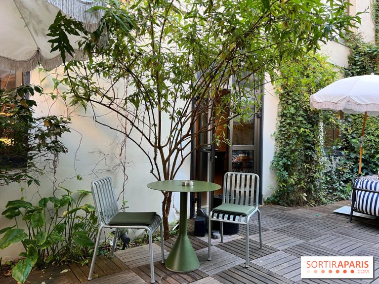 Hôtel Rosalie - Patio terrasse