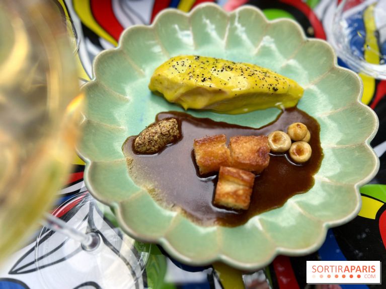 Moët in Paris by Allénos - Poulet froid, livèche