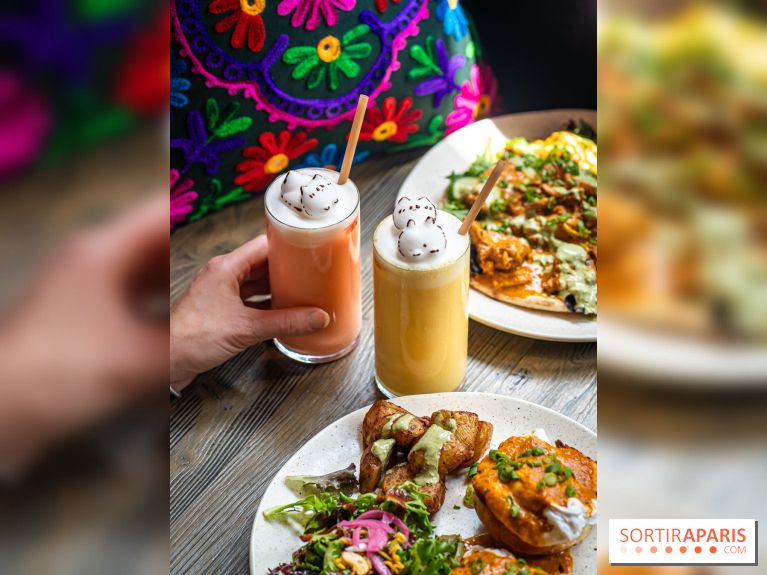 Brunch indien à Paris par Baranaan et Pingwoo -  Lassis